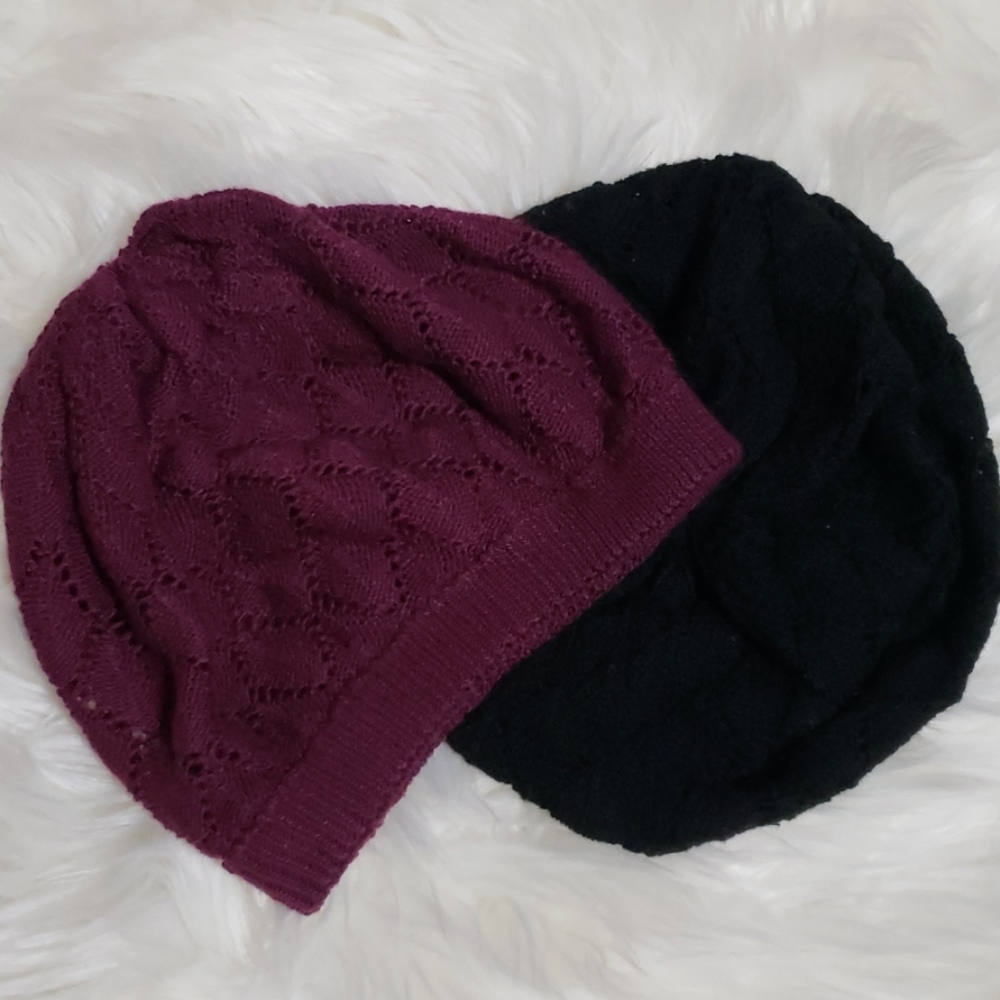 2 crocheted Hats
